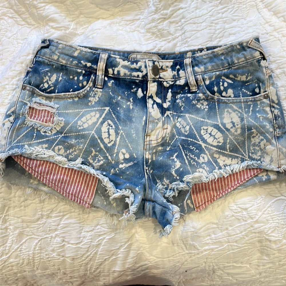 Free People Denim Shorts